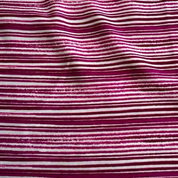 Ann Taylor Purple Pink Striped Top Shirt Blouse Size 4 or a Small/Medium - Picture 7 of 10